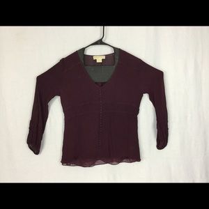 MICHAEL by Michael Kors Ruffle Blouse